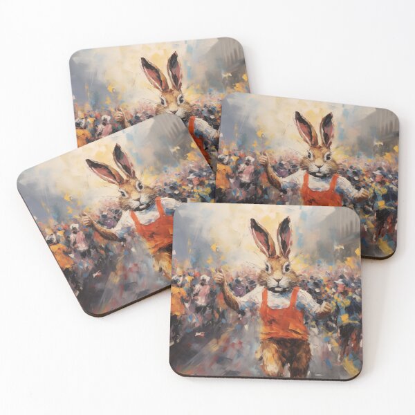 Item preview, Marathon Running Rabbit designed and sold by Samuelsboro.