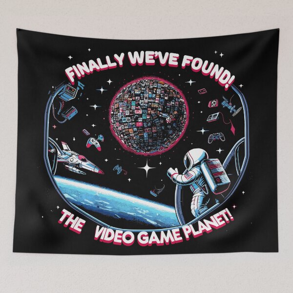 Item preview, Finally we've found! The Video Game Planet! designed and sold by RafaelLima7.