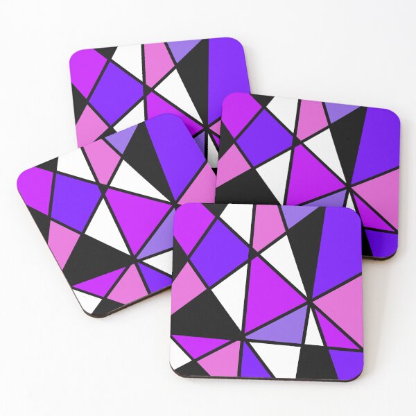 Item preview, Diagonal Bauhaus Pink  designed and sold by SoshanaC.