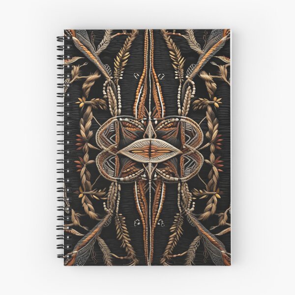 Item preview, A native ancient shield in rustic fabric rope imitation texture country style designed and sold by Carlos Gudino.