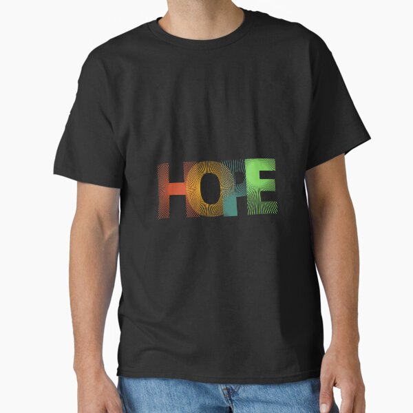 Item preview, HOPE - black t-shirt designed and sold by Enkay-Store.