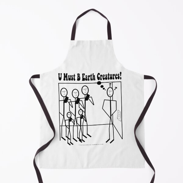 Item preview, U Must B Earth Creatures?- For Light Backgrounds designed and sold by The Imagination Source™.