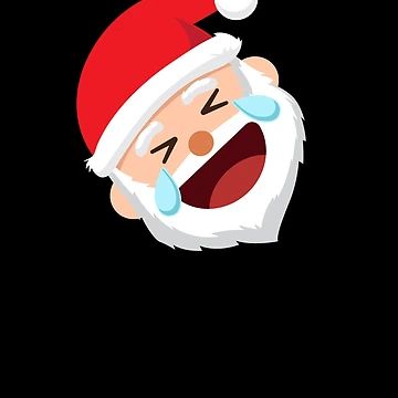 Imagen de la obra Santa Roll On The Floor Laughing Funny Christmas Emoticon Gear de DynamicDesign