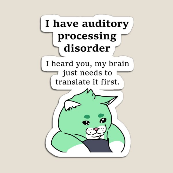 Item preview, Auditory Processing Disorder - I heard you designed and sold by Annnoel.