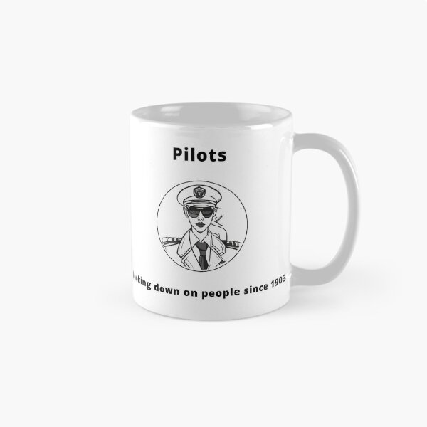 Item preview, Pilots - Looking down on people since 1903 designed and sold by PunAtWork.
