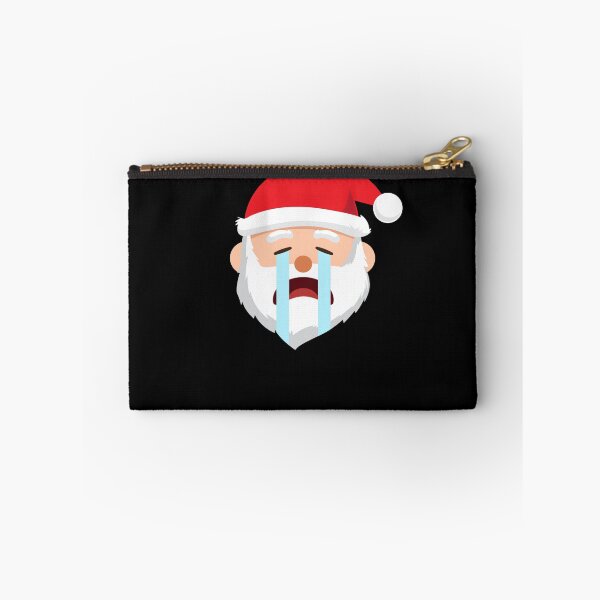 Item preview, Santa Emoticons Crying Funny Christmas Santa Emoticon Gear designed and sold by DynamicDesign.