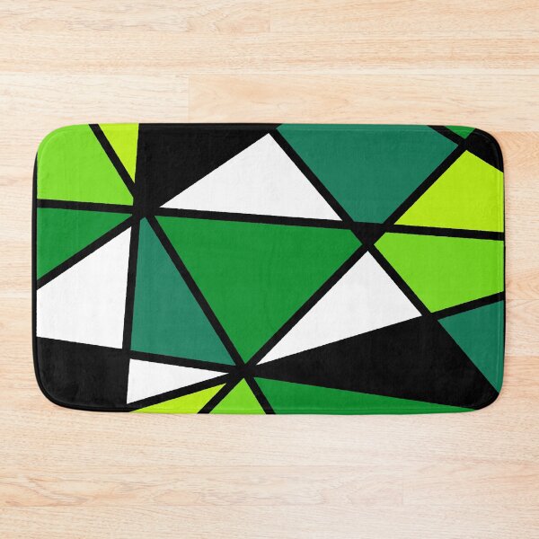 Item preview, Diagonal Bauhaus Green  designed and sold by SoshanaC.