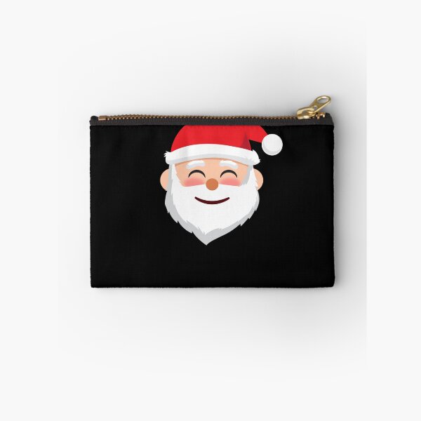 Item preview, Santa Emoticons Blushing Funny Christmas Santa Emoticon Gear designed and sold by DynamicDesign.