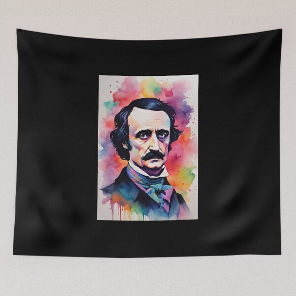 Item preview, Watercolor Poe designed and sold by DMBCreative.