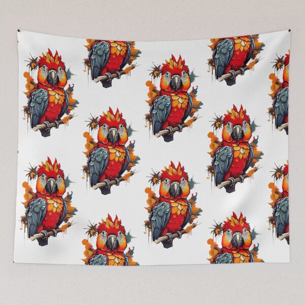 Item preview, Amazing Scarlet Macaw designed and sold by Nicholls  Mata.