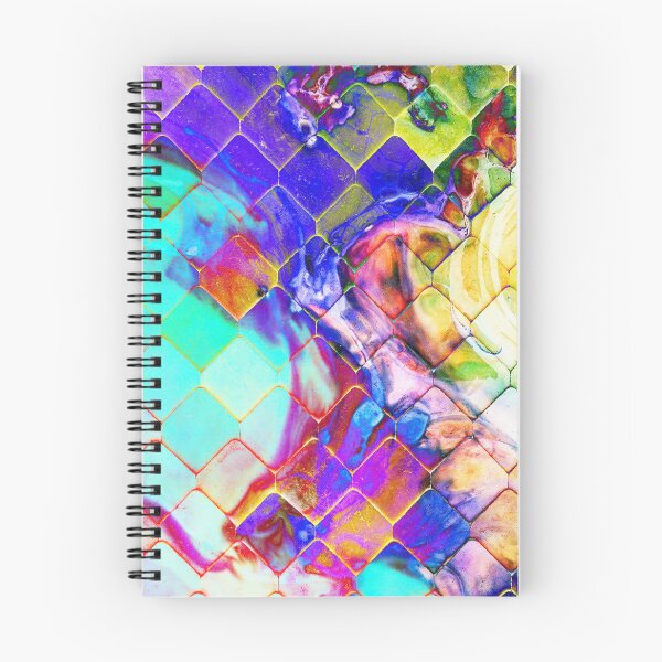 Item preview, Abstract Multi Color Blend on Square Rotated Tiles Multi Product Styles designed and sold by sarahp77.