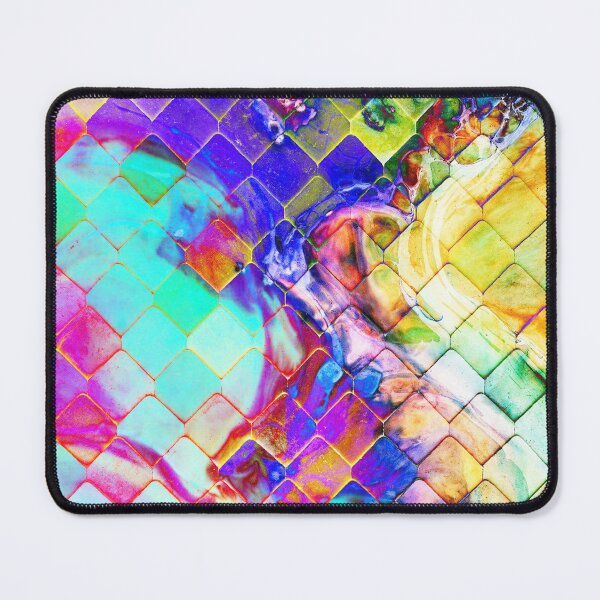 Item preview, Abstract Multi Color Blend on Square Rotated Tiles Multi Product Styles designed and sold by sarahp77.