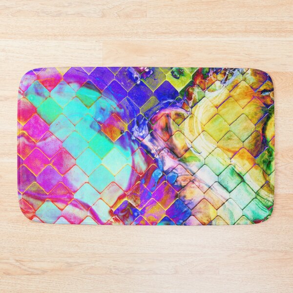 Item preview, Abstract Multi Color Blend on Square Rotated Tiles Multi Product Styles designed and sold by sarahp77.