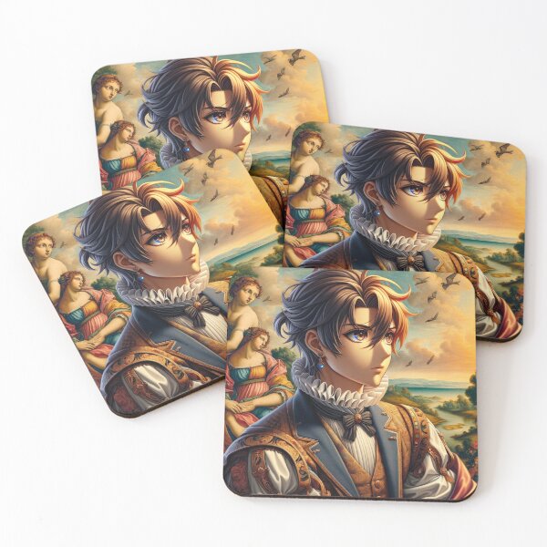 Item preview, Renaissance Reimagined: An Anime Tribute designed and sold by Art-of-AI.
