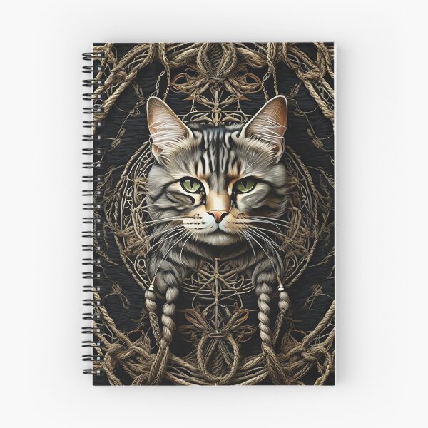 Item preview, Amazing vintage cat in rustic rope texture country style designed and sold by Carlos Gudino.
