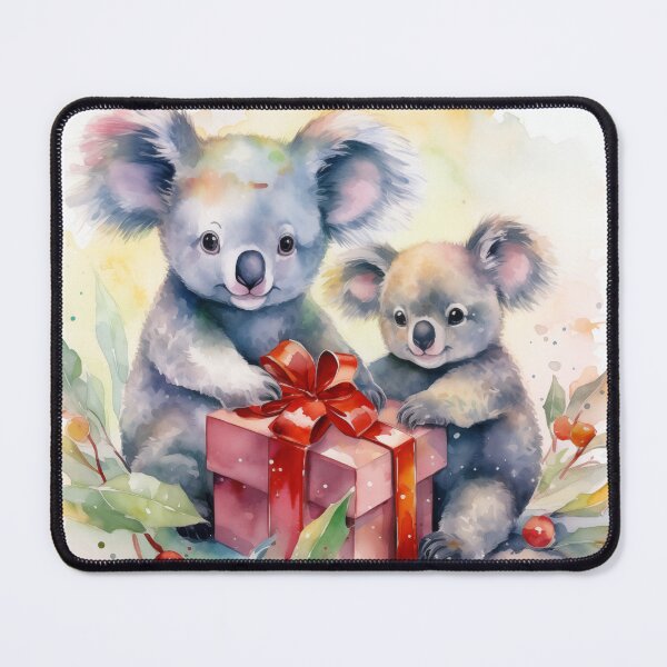 Item preview, Christmas Koalas (Watercolor) designed and sold by Samuelsboro.