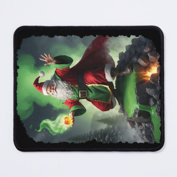 Item preview, Santa Claus is coming... For Christmas Revenge! Wizard Santa designed and sold by Lloyd Oldham.