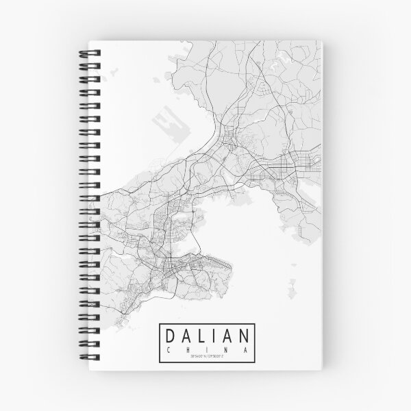 Item preview, Dalian City Map of Liaoning, China - Light designed and sold by deMAP.