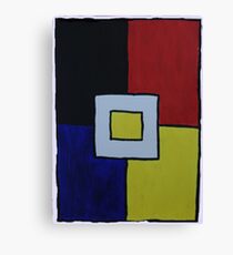 Ode to Mondrian Pt 4 Canvas Print