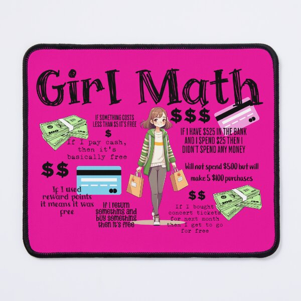 Item preview, Girl Math designed and sold by DT creations.