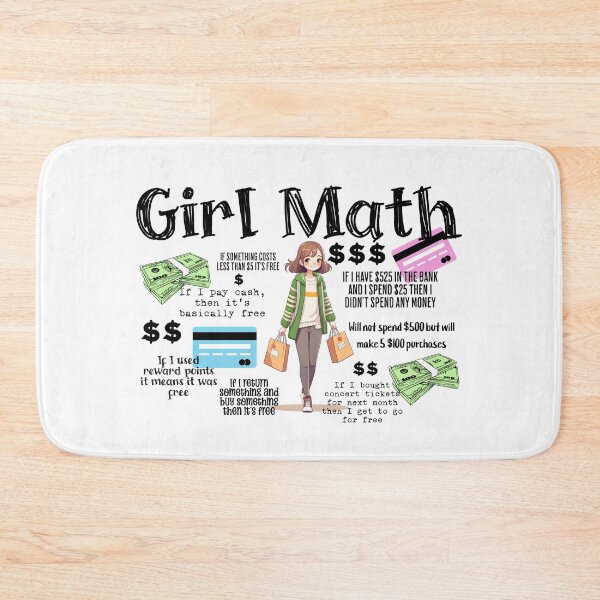 Item preview, Girl Math designed and sold by DT creations.