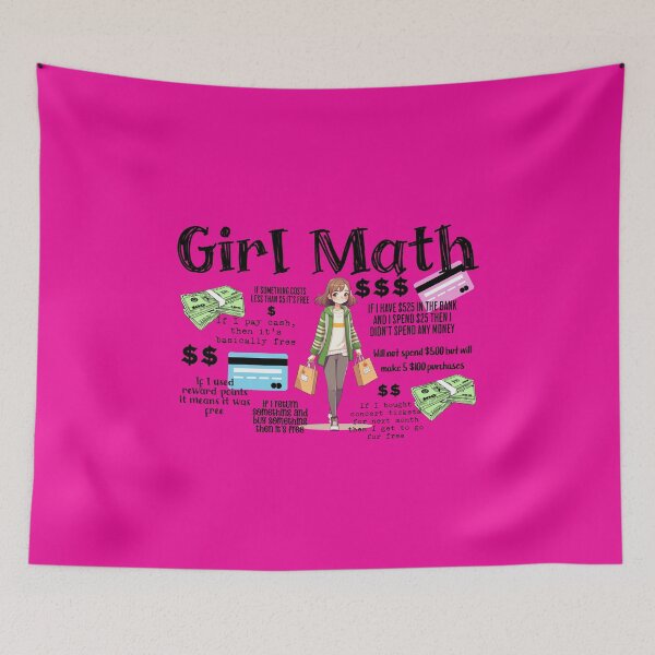 Item preview, Girl Math designed and sold by DT creations.