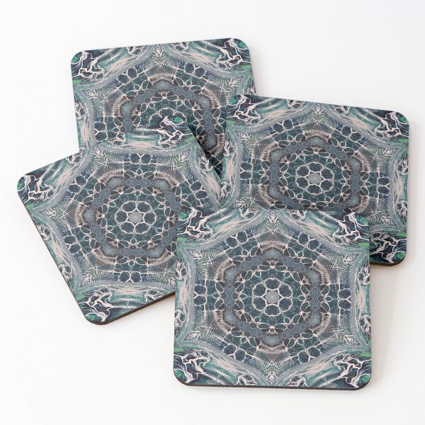 Item preview, Green Flower Kaleidoscope designed and sold by KiwiArtistDK.