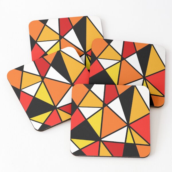 Item preview, Bauhaus Diagonal on Fire designed and sold by SoshanaC.