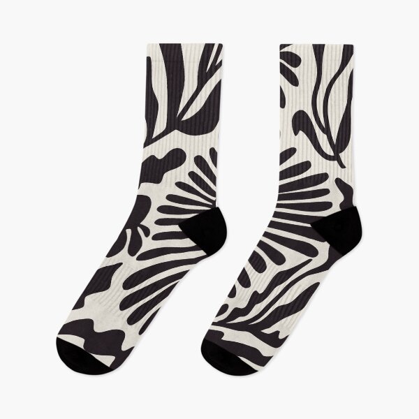 Item preview, Black & White Abstract Flowers - Matisse Style  designed and sold by DigitalEffects.
