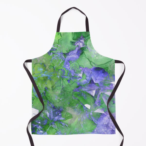 Aperçu de l'œuvre Gemmes violettes et peinture verte, styles multiples de produits créée et vendue par sarahp77.