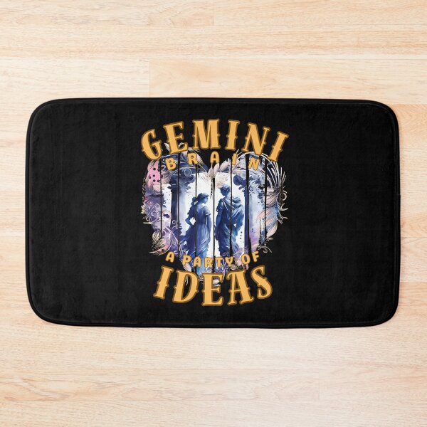 Item preview, Gemini Brain: A Party Of Ideas. gemini zodiac sign designed and sold by ZodiacWonders.