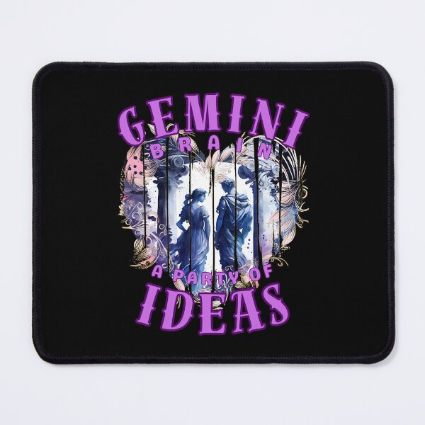 Item preview, Gemini Brain: A Party Of Ideas. gemini constellation designed and sold by ZodiacWonders.