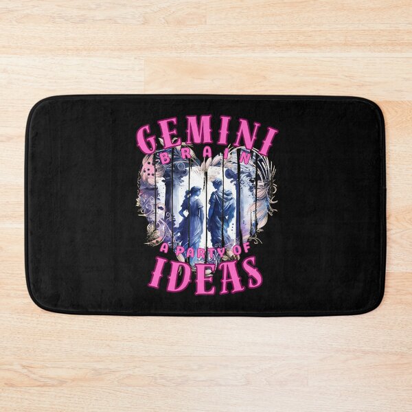 Item preview, Gemini Brain: A Party Of Ideas. gemini astrological sign designed and sold by ZodiacWonders.