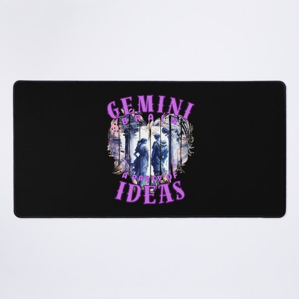 Item preview, Gemini Brain: A Party Of Ideas. gemini constellation designed and sold by ZodiacWonders.