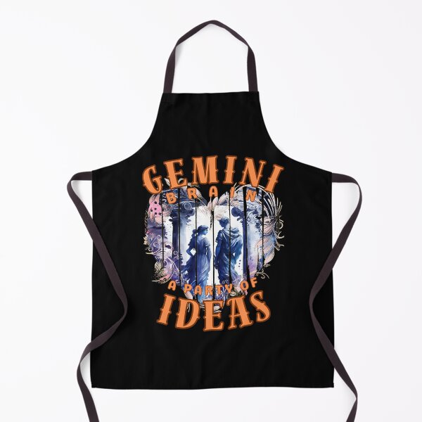 Item preview, Gemini Brain: A Party Of Ideas. gemini quote designed and sold by ZodiacWonders.