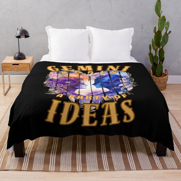 Item preview, Gemini Brain: A Party Of Ideas. gemini funny designed and sold by ZodiacWonders.