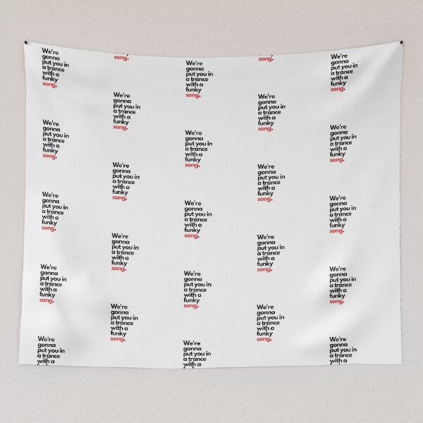 Item preview, We’re gonna put you in a trance with a funky song. designed and sold by elvisgirl2000.