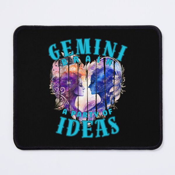 Item preview, Gemini Brain: A Party Of Ideas. gemini may designed and sold by ZodiacWonders.