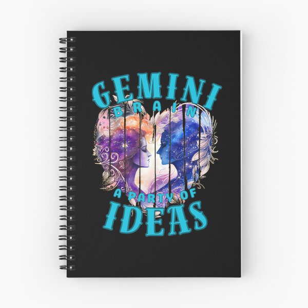 Item preview, Gemini Brain: A Party Of Ideas. gemini may designed and sold by ZodiacWonders.
