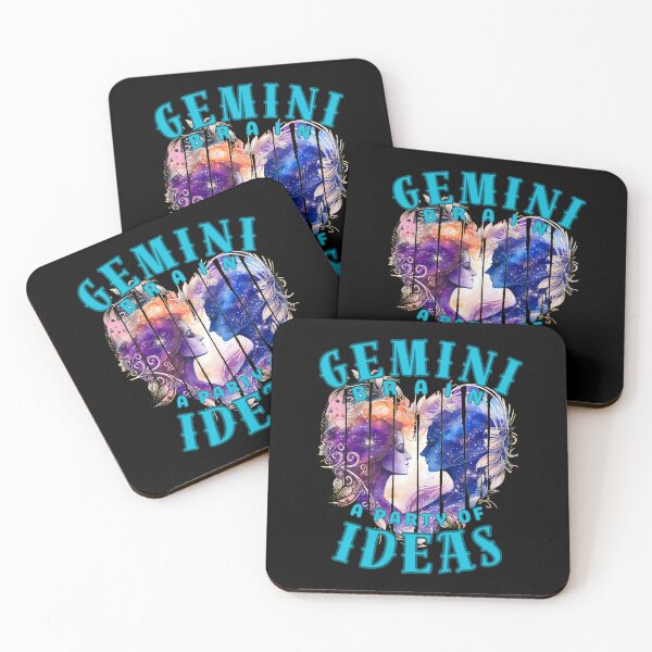 Item preview, Gemini Brain: A Party Of Ideas. gemini may designed and sold by ZodiacWonders.