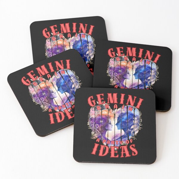 Item preview, Gemini Brain: A Party Of Ideas. gemini june designed and sold by ZodiacWonders.
