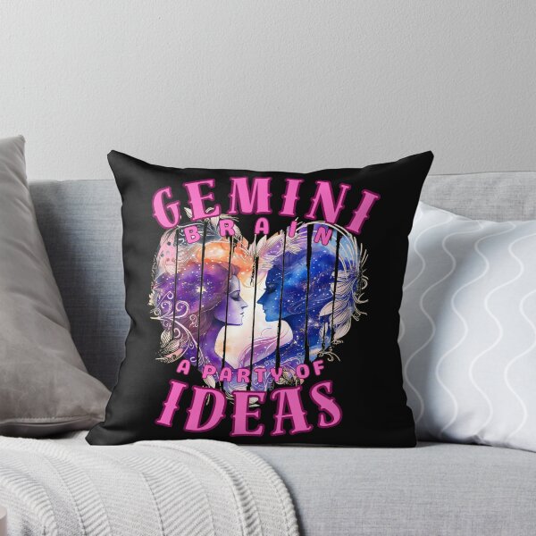 Item preview, Gemini Brain: A Party Of Ideas. gemini lovers designed and sold by ZodiacWonders.