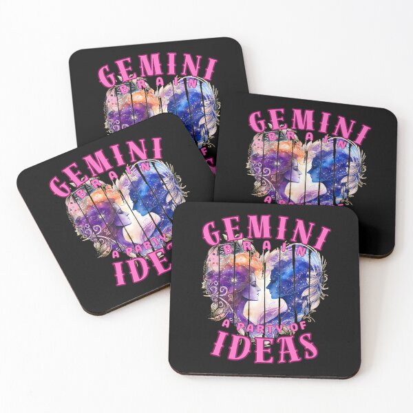Item preview, Gemini Brain: A Party Of Ideas. gemini lovers designed and sold by ZodiacWonders.