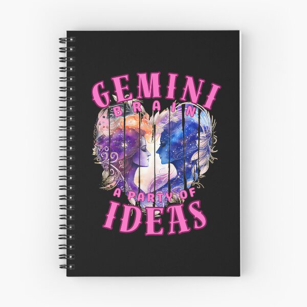 Item preview, Gemini Brain: A Party Of Ideas. gemini lovers designed and sold by ZodiacWonders.
