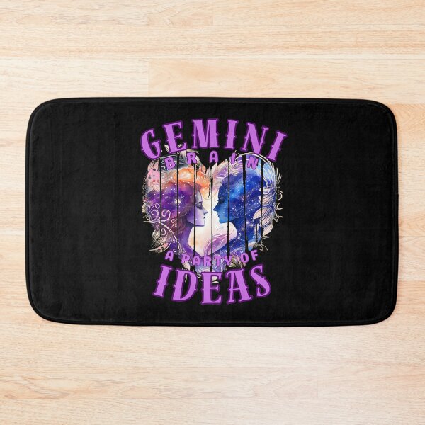 Item preview, Gemini Brain: A Party Of Ideas. gemini season designed and sold by ZodiacWonders.