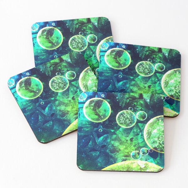 Item preview, Green Bubbles and Gemstones Multi Product Styles designed and sold by sarahp77.