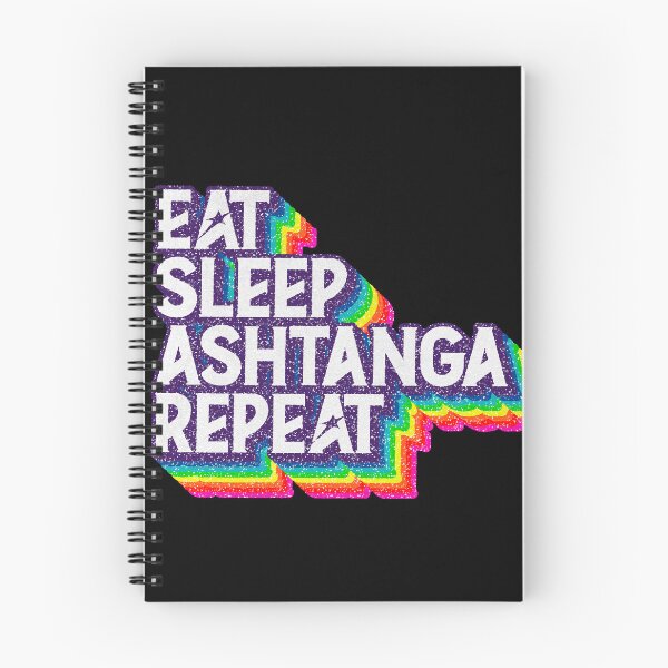 Item preview, Eat Sleep "ASHTANGA" Repeat designed and sold by savasanaqueen.