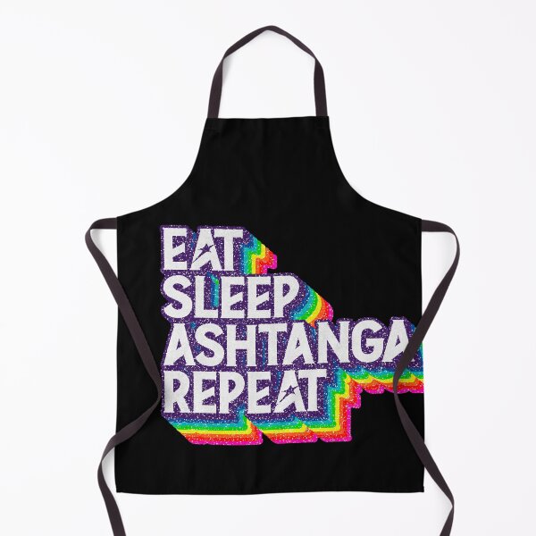Item preview, Eat Sleep "ASHTANGA" Repeat designed and sold by savasanaqueen.