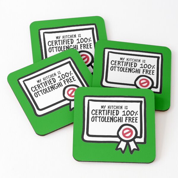 Item preview, Certified Ottolenghi Free designed and sold by Peter Fyfe's Squalid Little Merch Shop.