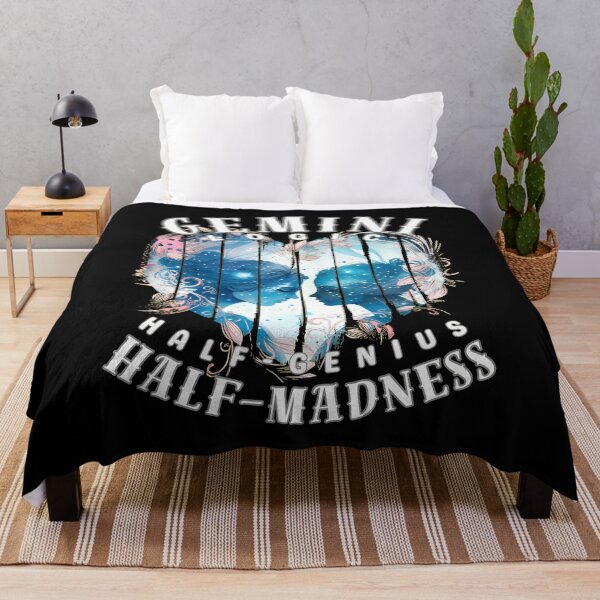 Item preview, Gemini Logic: Half-Genius, Half-Madness designed and sold by ZodiacWonders.